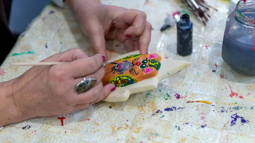 Фото №963936. Мастер-класс по росписи Казанского кота