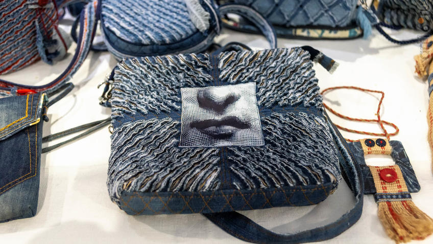 Фото №964076. Джинсовые сумки Ольги Пастернак