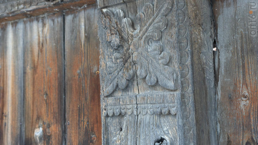 Фото №965664. Фрагмент деревянного забора. Музей Горького в с. Красновидово