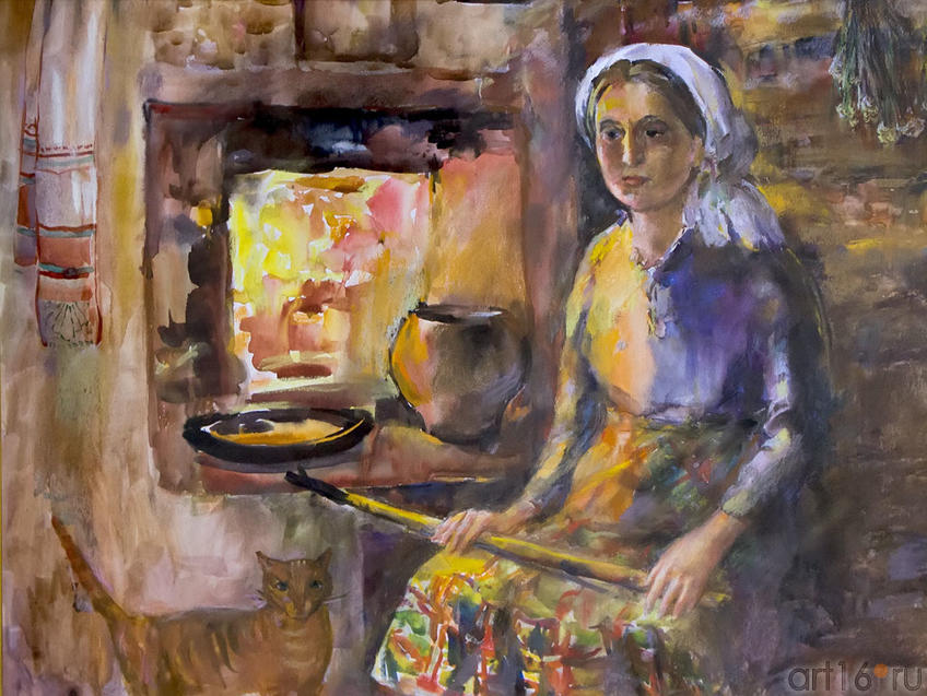 Фото №96990. Печка. 2008. Бердникова Т.М., 1958, Казань