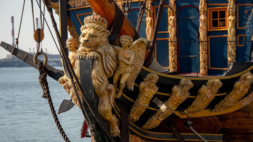 Фото №970163. Корабль  «Гото Предестинация» (фрагмент)