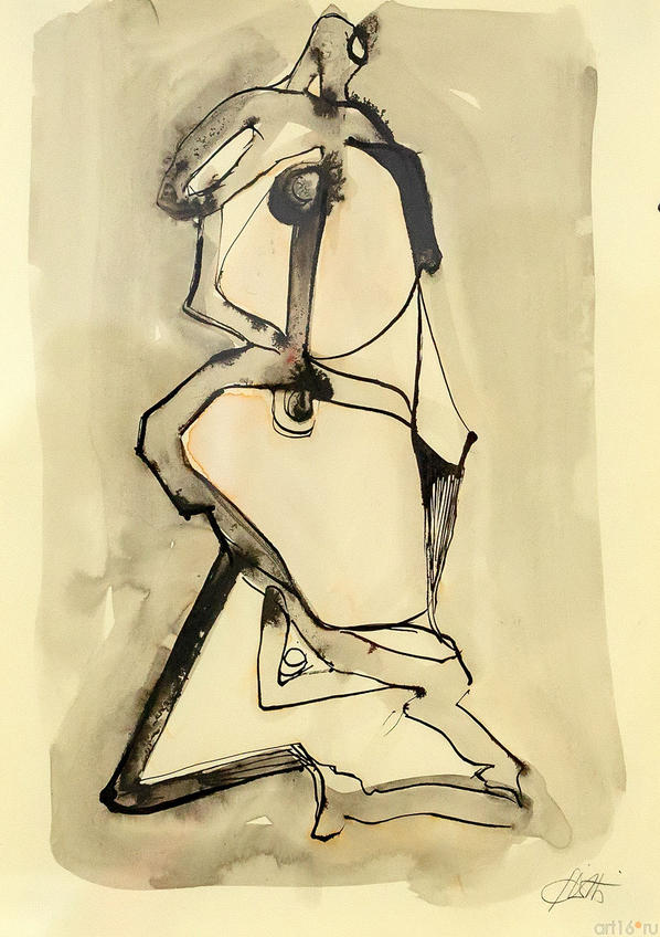 Фото №970972. Эскиз. Фигура 2. 2008. Массимо Гьотти