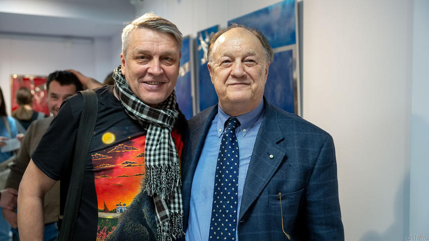 Фото №970992. Альфрид Шаймарданов и  Почетный консул Италии Джан Гуидо Бреддо