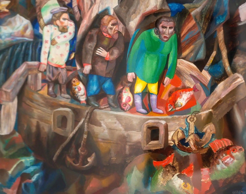 Фото №971074. Восток и Запад. 1912-1913. Павел Николаевич Филонов. 1883-1941