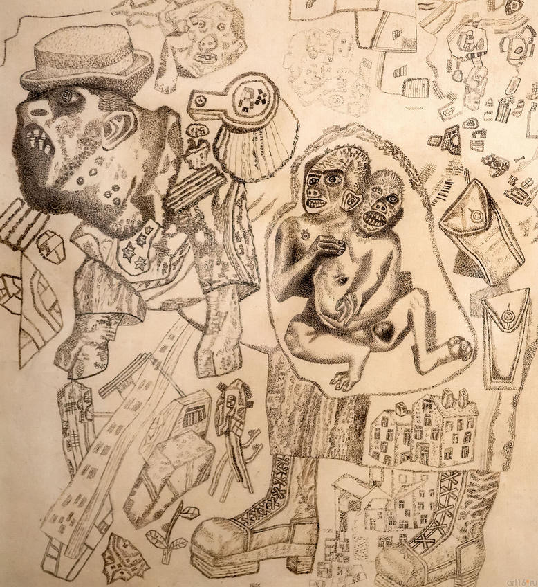 Фото №971164. Налетчик. 1926-1927Павел Николаевич Филонов. 1883-1941