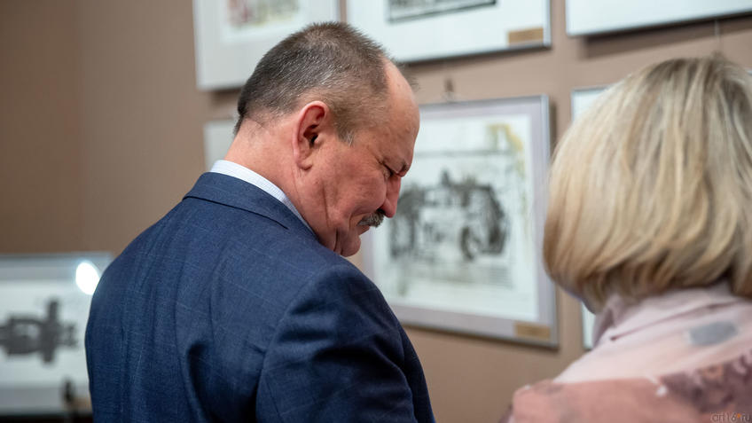 Фото №971434.  На открытии выставки «Пространство города»