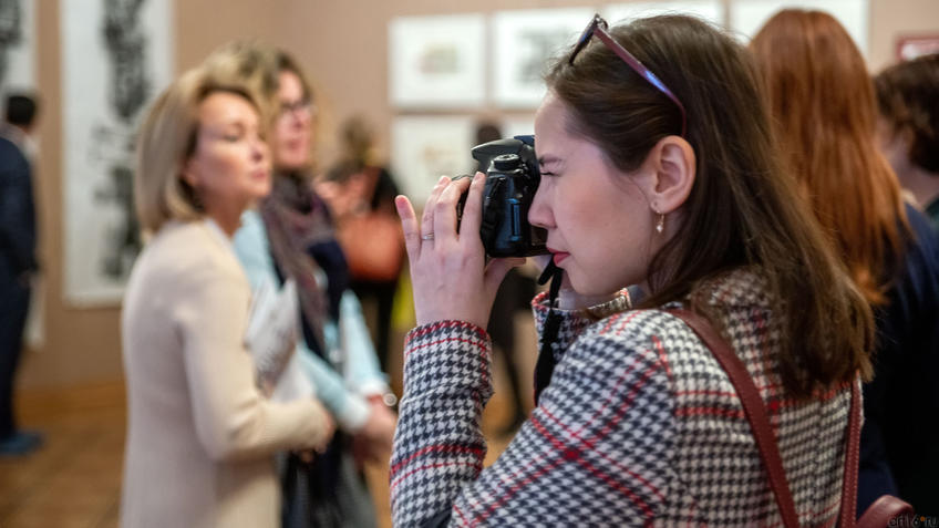 Фото №971449.  На открытии выставки «Пространство города»