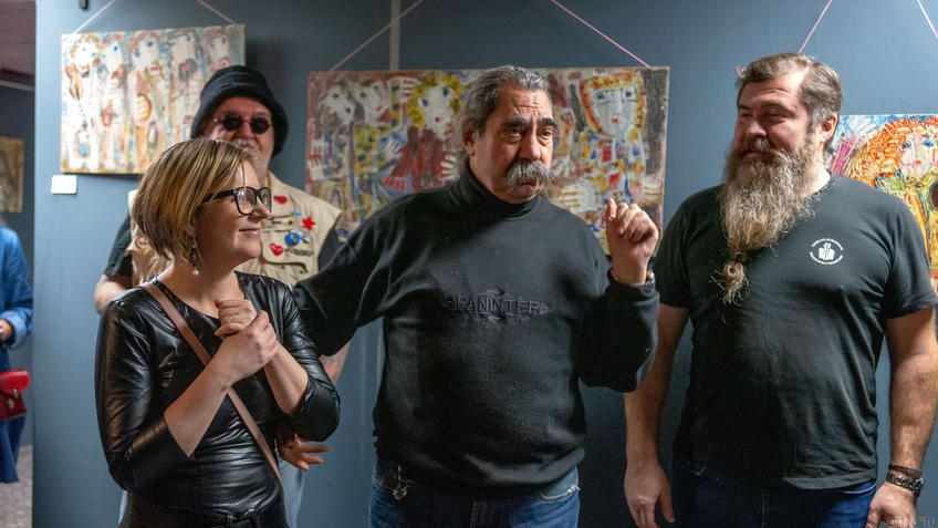 Фото №971514. Открытие выставки Виктора Тимофеева «Погружение в музыку»