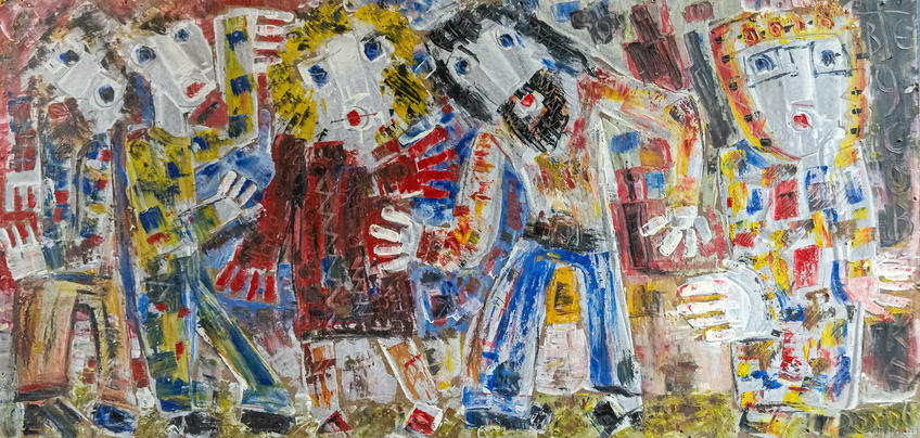 Фото №971615. Работа с выставки В.Тимофеева «Погружение в музыку»