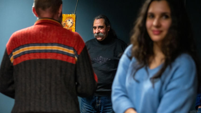 Фото №971705. Виктор Тимофеев. Открытие выставки  «Погружение в музыку»