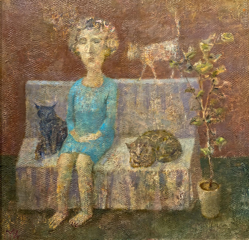 Фото №975023. Мадам и две кошки. Олег Иванов