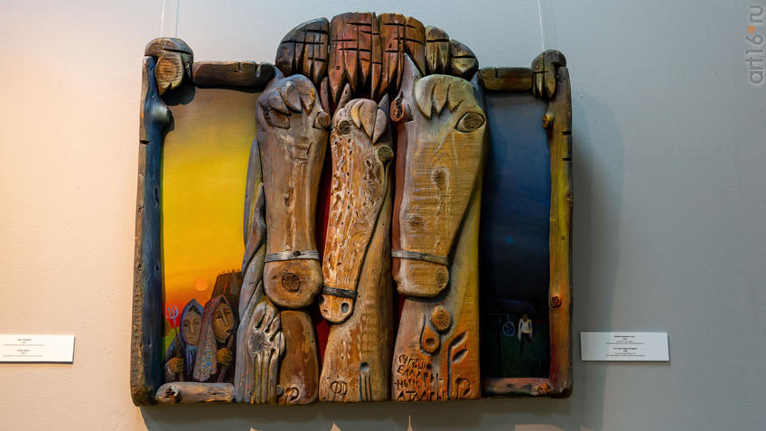 Фото №975425. Кони военных лет. 1996. Ахсан Фатхутдинов