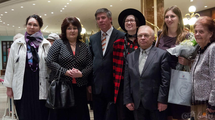Фото №97543. После литературно-музыкального вечера «Вечный человек», к 100-летию А.Абсалямова