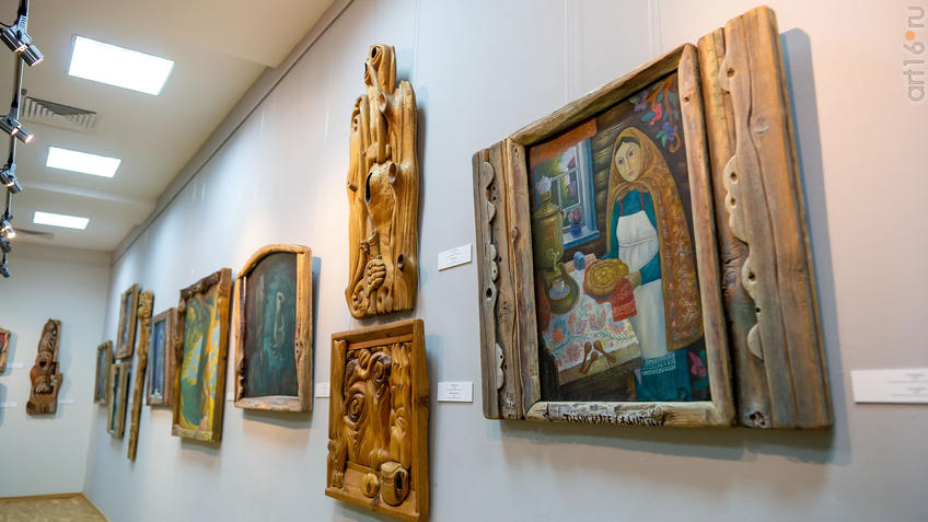 Фото №975495. Фрагмент экспозиции выставки Ахсана Фатхутдинова