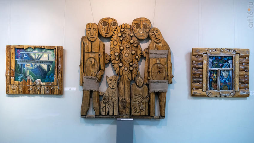 Фото №975545. Дух моста. 1991 /В древности /Дух цветка. 1992. Ахсан Фатхутдинов