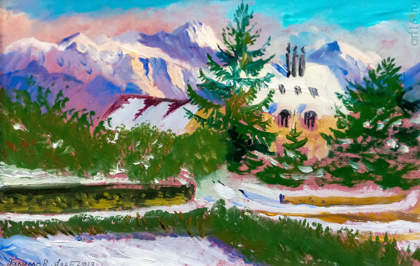 Фото №975626. Сен-Сюльпис под снегом. 2018. Альберт Галимов