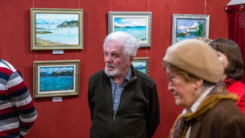 Фото №975702. На открытии выставки А.Галимова