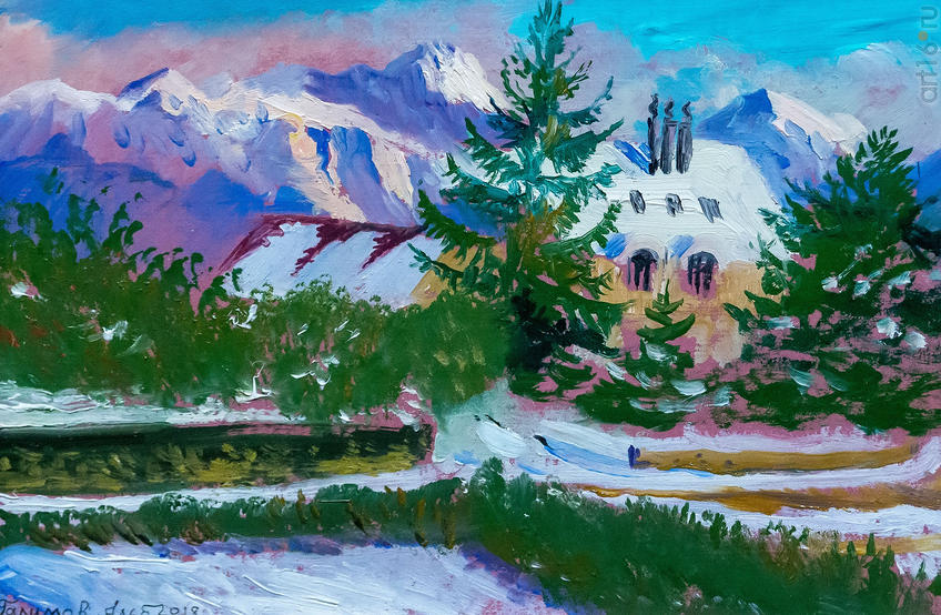 Фото №975777. Сен-Сюльпис под снегом. 2018. Альберт Галимов