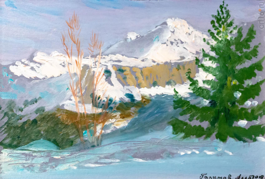 Фото №975807. Альбпы на закате. 2018. Альберт Галимов