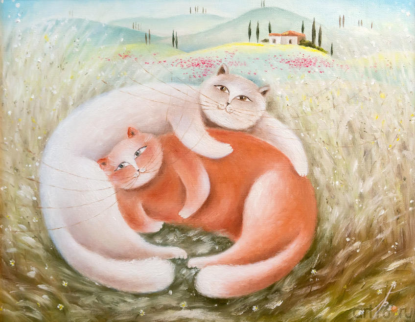 Фото №976459. Утро в Тоскане. Людмила Бабаева