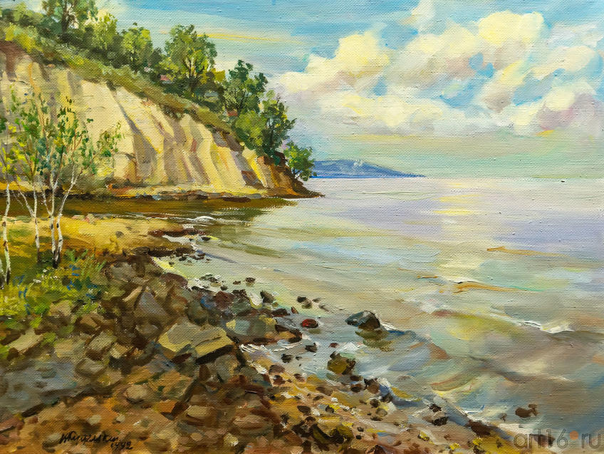 Фото №976790. Берег Волги, 1992, Куделькин В.И.