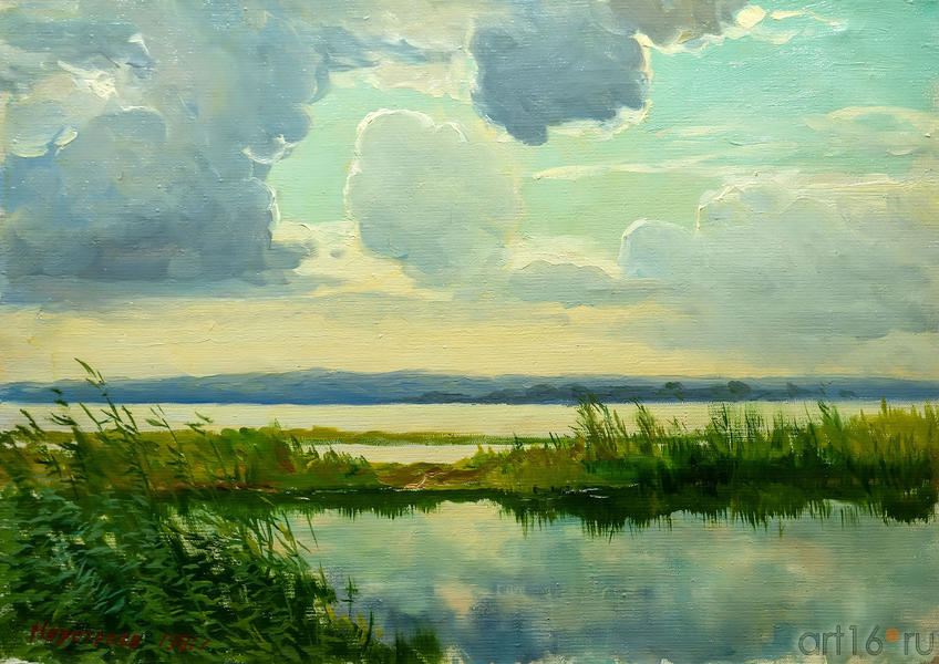 Фото №976795. Штиль на Волге. 1981, Неустроев С.В.