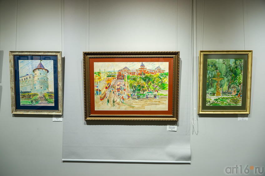 Фото №976815. Угловая башня Кремля, 1978 /Вокзал, сквер, стоянка машин , 1980/В парке, 1985, Рахманкулова Г.А.