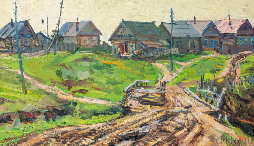 Фото №976845. Мост в деревне Ташёвка, 1963. Куделькин В.И.