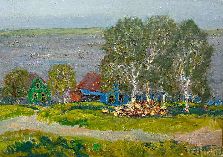 Фото №976945. Берег Волги. 1985. Индюхов Н.П.