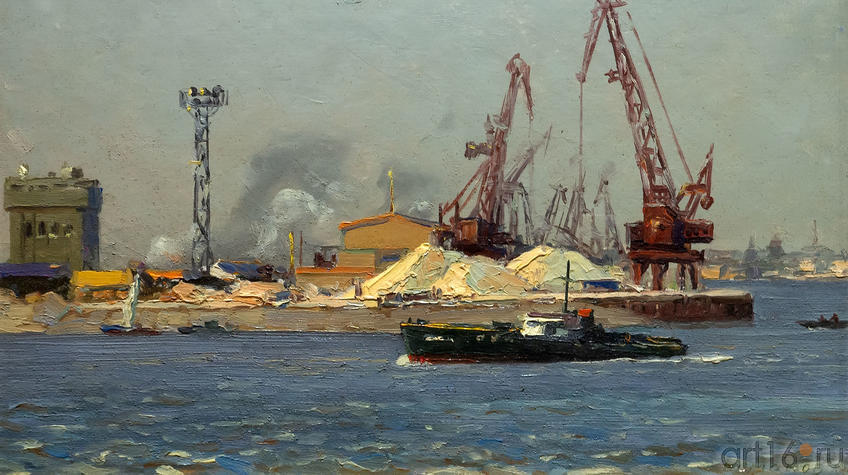 Фото №976965. Казанский речной порт. 1965. Усманов М.У.