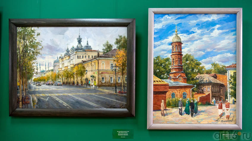 Фото №979157. На улице Кремлевской. 2019 / Бурнаевская мечеть. Казань 1996. Азат Галимов