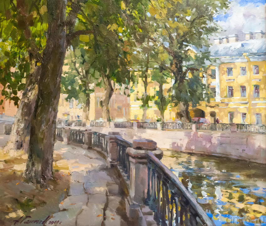 Фото №979242. Канал Грибоедова. В тени деревьев. 2008. Азат Галимов