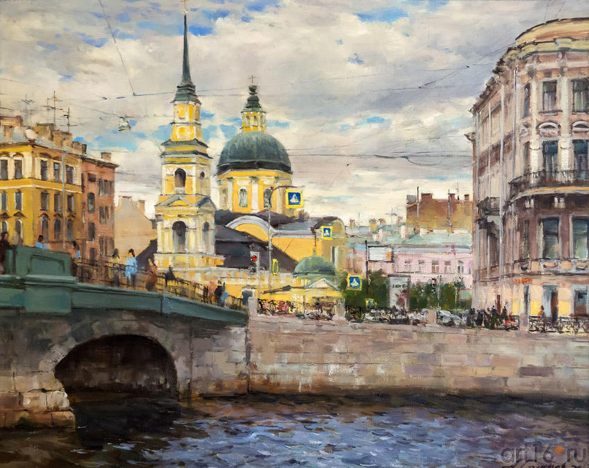 Фото №979247. Летний вечер. Фонтанка. Питер. 2017. Азат Галимов