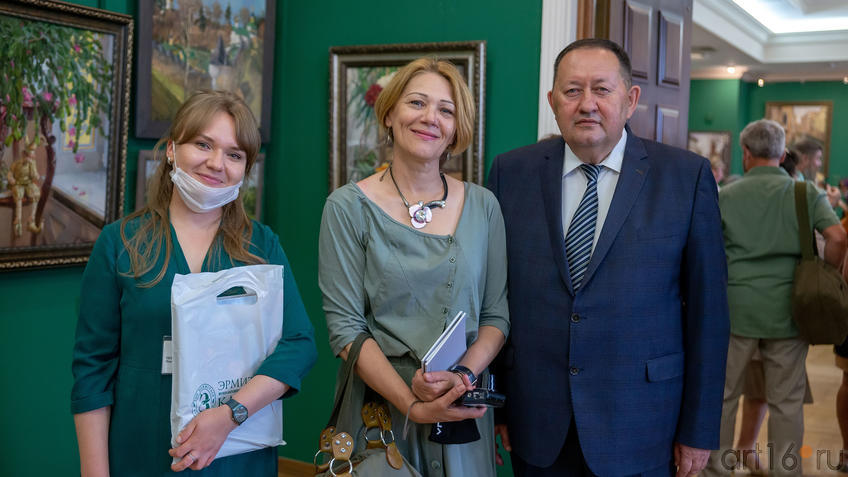 Фото №979447. Маргарита Тихонова, Ольга Юхновская, Айрат Сибагатуллин