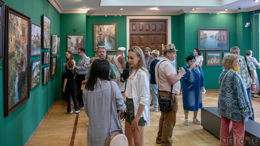 Фото №979457. На открытии выставки Азата Галимова