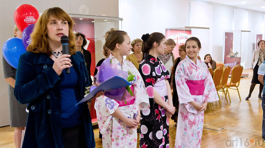 Фото №97976. Наталья Зюмченко и представительницы Японского культурного центра «Хато»