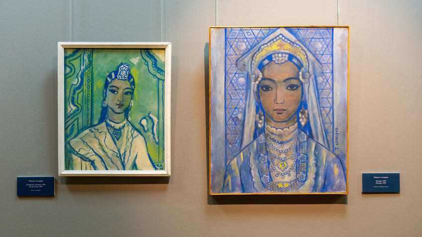 Фото №980885. Татарская девушка. 1993 /Нодира. 1987. Чингиз Ахмаров