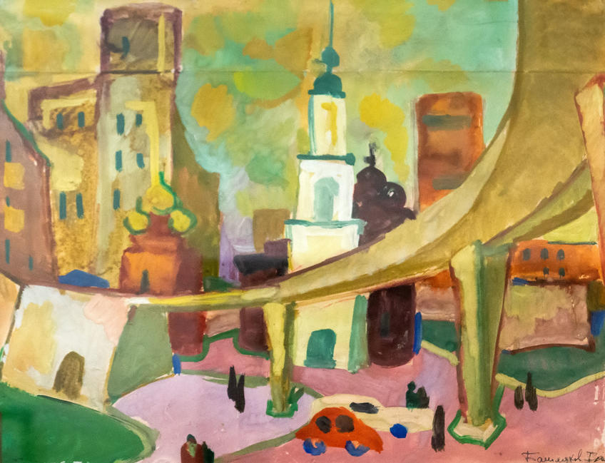 Фото №981029. Московский дворик. Начало 1970-х. Башмаков Игорь Николаевич (1943-2012)