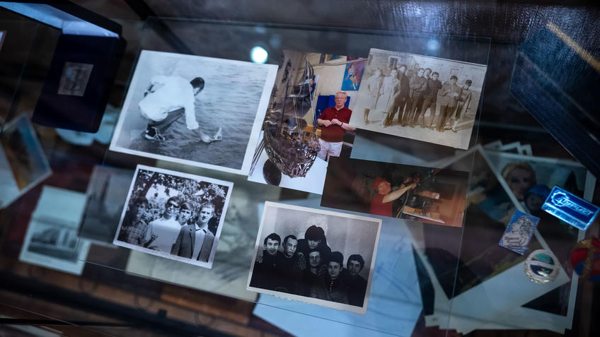 Фото №981104. Фрагмент экспозиции. Архивные материалы. Башмаков.