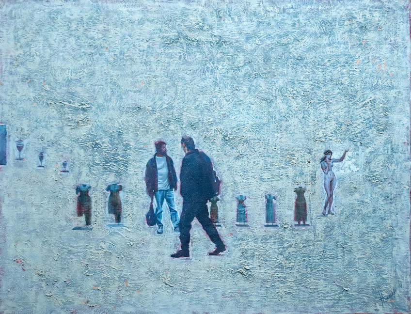 Фото №981114. На выставке (2). 1994. Нестеренко Владимир Александрович (1947)