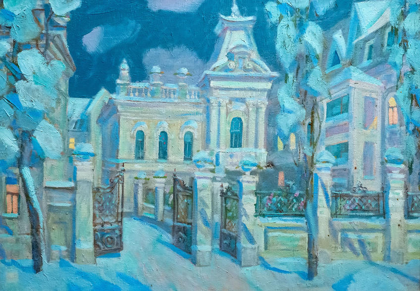 Фото №981229. Здание Союза композиторов РТ. 2008. Башмаков Игорь Николаевич (1943-2012)