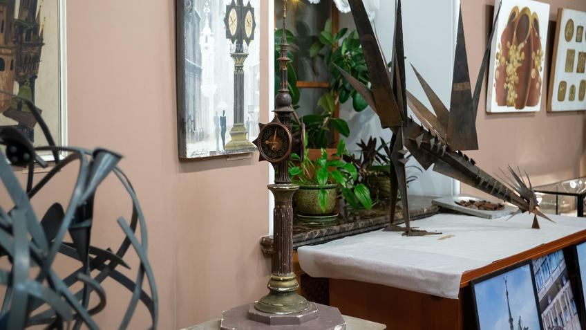 Фото №981294. Макет городских часов. 1997. / Птица. 1980-е. Башмаков Игорь Николаевич (1943-2012)