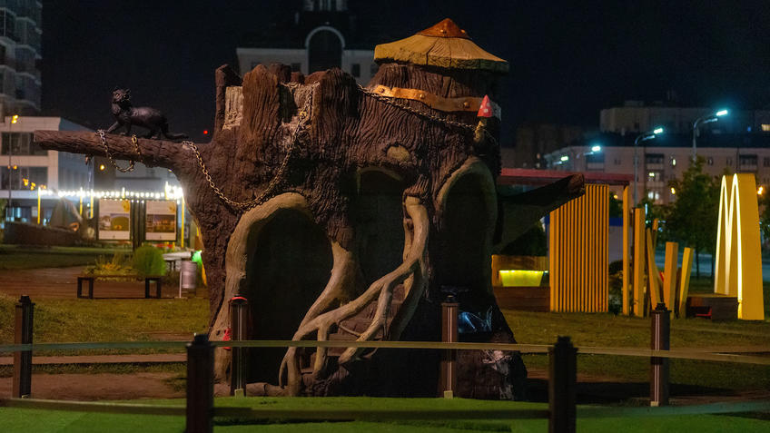 Фото №981657. Цветочный фестиваль возле ТГТК «Экият». Вечер, Казань