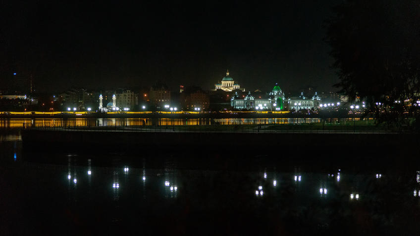 Фото №981707. Левый берег Казанки. Вечер, Казань