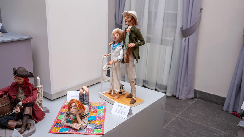 Фото №981789. Пират /Емеля / Артур Грант и Паганель, композиция. Елена Шмелева