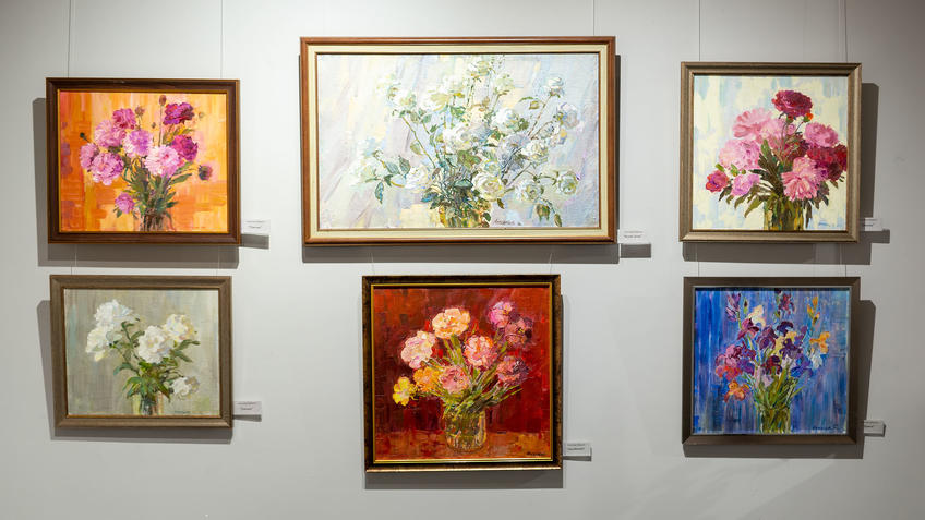 Фото №983424. Фрагмент экспозиции. «Осенняя симфония». Иншаков А.Ф.