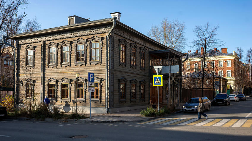 Фото №983864. Казань, Муштари 1/65. Дом священика Терпигорева