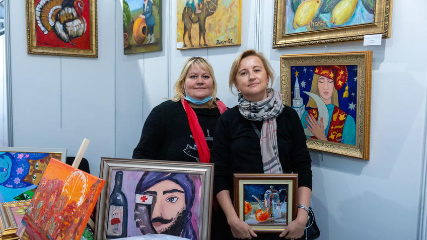 Фото №984342. Г. Шакирова, А. Пурелиани,  АРТ - Галерея, Казань 2020