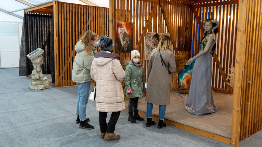 Фото №984357. Инсталляции на АРТ-Галерее, Казань 2020