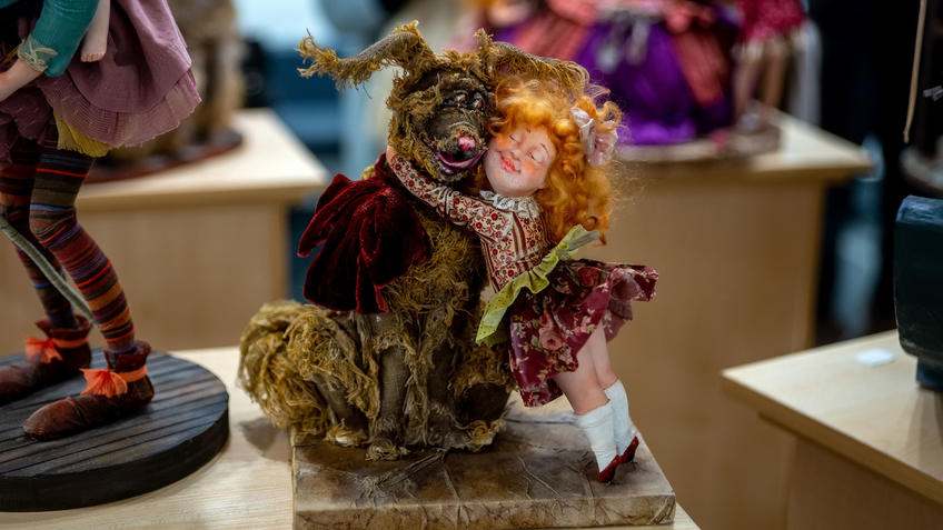 Фото №986650. Девочка с собачкой. АняМаня